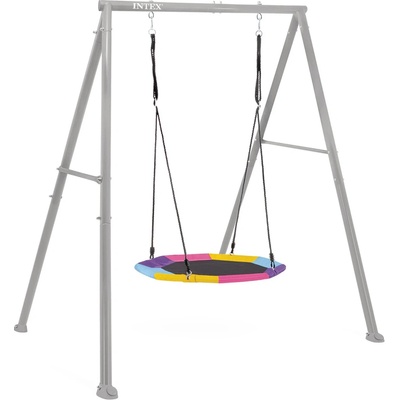 Intex 44112 Houpačka čapí hnízdo s rámem na zavěšení barevná