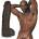 Doc Johnson Signature Cocks Bam Huge FIRMSKYN Vac-U-Lock 13" Chocolate