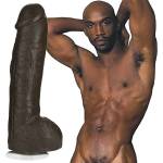 Doc Johnson Signature Cocks Bam Huge FIRMSKYN Vac-U-Lock 13" Chocolate