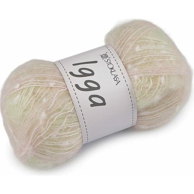 Pletací příze Igga 100 g - 4 (008) fialová sv.