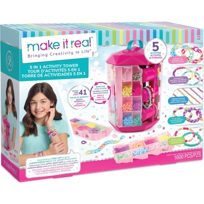 Make It Real Творчески комплект 5 в 1 Make it Real - Направи си гривни (1754)