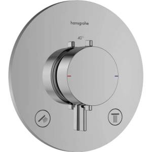 Hansgrohe Ecostat Comfort S - Термостатичен смесител за вграждане, за 2 извода, хром 33715000 (33715000)