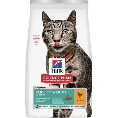 Hills Science Plan Perfect Weight Adult 1+ kuracie 2 x 7 kg