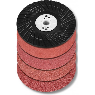 PARKSIDE Kartáč na úhlovou brusku (sada vláknových kotoučů 125 mm)
