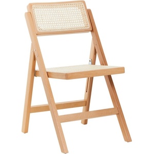 Premier Housewares Трапезен стол от масивен бук в естествен цвят Cebu - Premier Housewares (5528604)