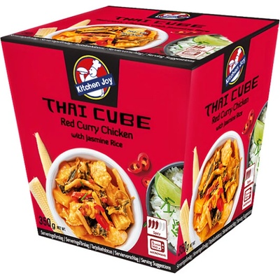 Thai Cube Red Curry s rýží 350 g