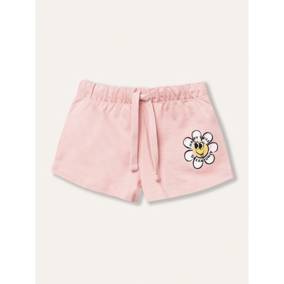 Winkiki Kids Wear Dívčí kraťasy Happy Smile růžová