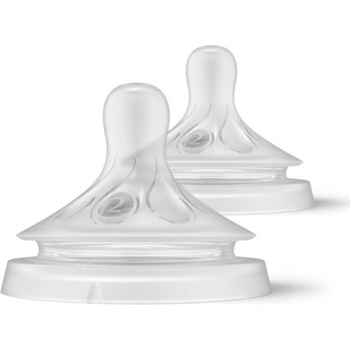 Philips Avent savička Natural Response 2 novorozenecký průtok 2 ks transparentní