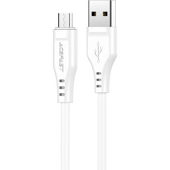 Acefast C3-09 USB - micro USB, 1,2m, bílý