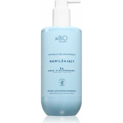 beBIO Natural Moisturising Shower Gel hydratační sprchový gel 350 ml