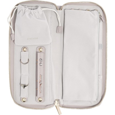 Stackers Пътна кутия за бижута с място за пръстени Stackers таупе (75775)