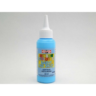 Koh-i-noor Slupovací barva na sklo 9742008 modrá světlá 60ml