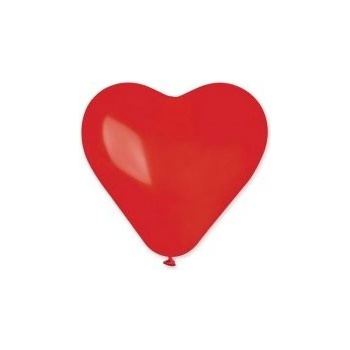 Gemar #005 Balónek srdce 55 cm,22 červená