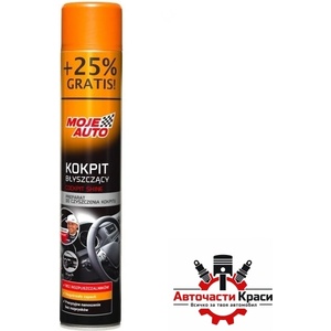 MOJE AUTO Спрей за табло Гланц Блек Амтра 750мл (50352) - avtochastikrasi