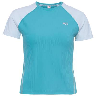 Дамска спортна тениска Kari Traa Women's Linnea Tee Sport shirt - Blue Lagoon - размер XL (916-5443-0115)