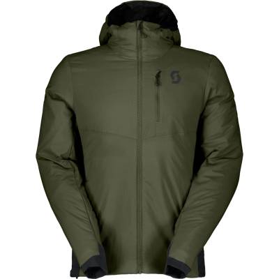 Scott Мъжко синтетично яке Scott Hoody Insuloft Light Synthetic jacket - Douglas Green / Black - размер XXL (004-4508-0415)