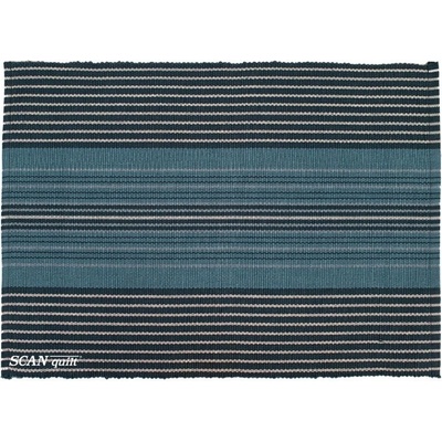 SCANquilt prostírání MELI proužky modrá prostírání 30x45 cm