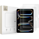 Tech-Protect 2 x Стъклен протектор за дисплей на iPad Pro 11" 5 / 6 / 2024-2025 от Tech-Protect Glass Fit+ - Clear (5906302335824)