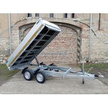 Přívěs Eduard 3116 1-str sklápěč, B30, 2000kg, 72cm, manuální hydraulika
