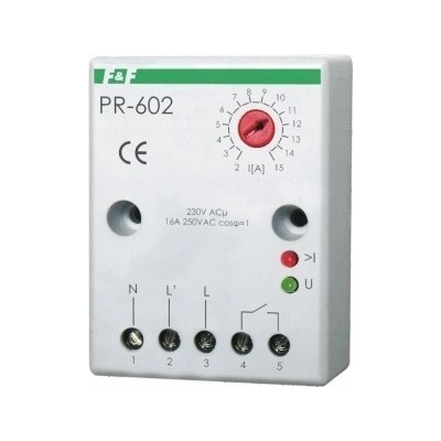 Prioritní relé na DIN lištu 2-15A 1Z IP20 PR-602 F&F