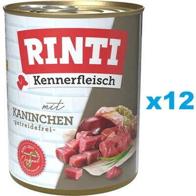 Rinti Kennerfleisch králik 12 x 800 g