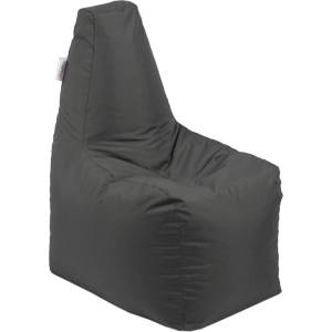 Pufrelax Пуф стол за деца Sunlounger Junior, водоустойчив, Тъмно сив