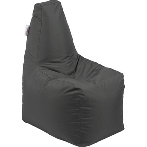 Pufrelax Пуф стол за деца Sunlounger Junior, водоустойчив, Тъмно сив