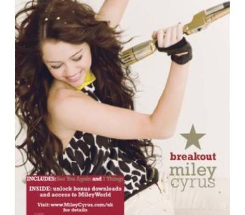Miley Cyrus - Breakout CD