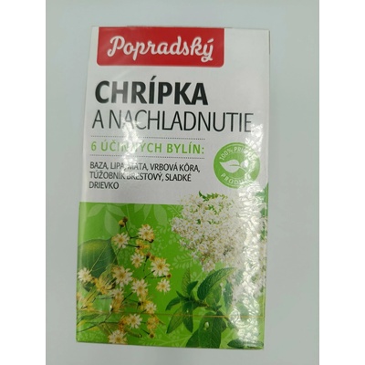 Popradský Funkčný čaj Chrípka a nachladnutie 23 g