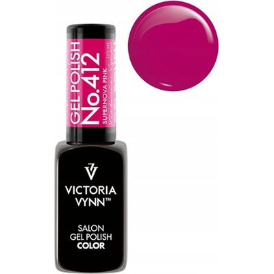 VICTORIA VYNN Gel Polish 412 Supernova Pink - LUNAglass Hybridní lak 8ml