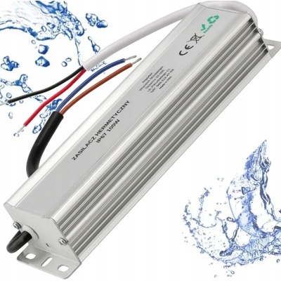 Napájecí zdroj LED-ONE 100 W 24 V vodotěsný IP67 hermetický