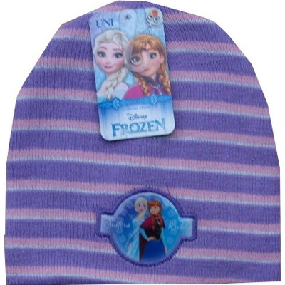 Frozen čepice zimní fialová