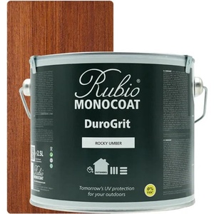 Rubio Monocoat DuroGrit Rocky Umber - Mасло за външна употреба 1л (6161)