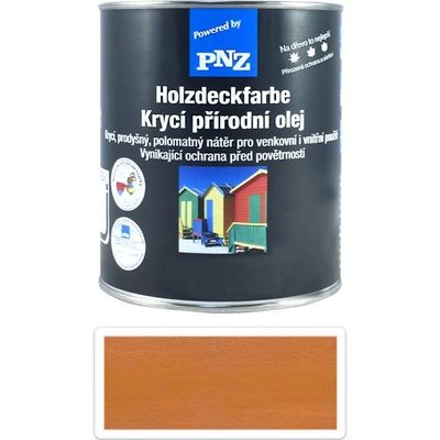 PNZ Krycí prírodný olej 0.75 l Smrkovo žltá