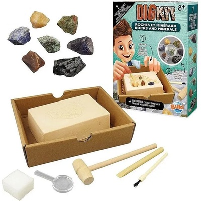 Buki France Изследователски комплект Buki France - Скали и минерали (BK440)