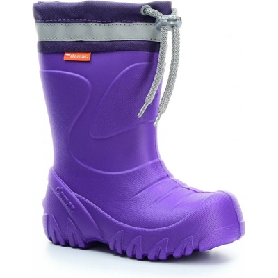 Demar dámské holínky zateplené S 0301 K fialové – Zboží Dáma