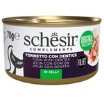 Schesir Complete Tuna with Dentex in Jelly риба тон и зубан в желе 70gr