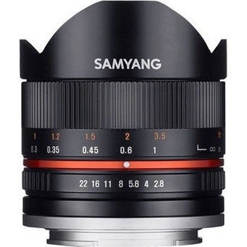 Samyang 8 mm f/2.8 Fish-Eye II Fujifilm X