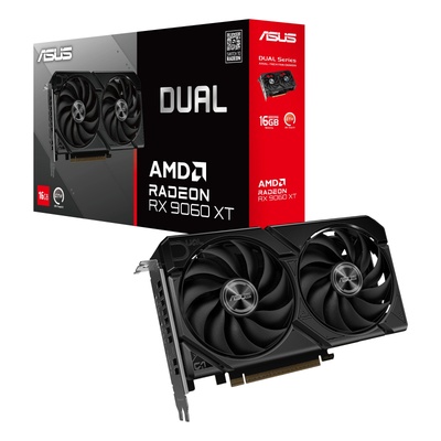 ASUS Radeon RX 9060 XT Dual 16GB GDDR6 128bit (DUAL-RX9060XT-16G)
