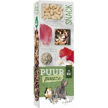 PUUR pauze Sticks hibiscus & cashews Lahodné tyčinky pre hlodavce ibištek a kešu oriešky 110 g