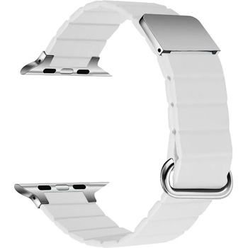 Rimeno Кожена каишка за Apple Watch 38/40/41 мм, бяла (RSP-39-00A-11)