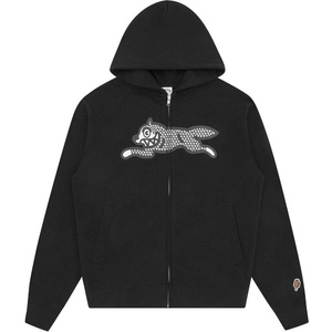 ICECREAM Суичър ICECREAM Mens Glitter Dog Hooded Zip Hoodie - Black