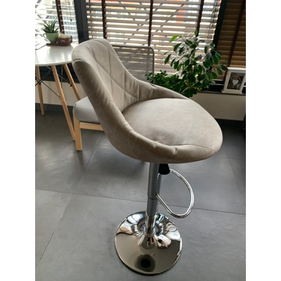 Kring Бар стол Soho light gray