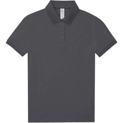 B&C Dámske polo tričko PW461 Dark Grey