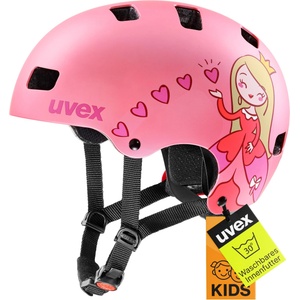 uvex Kid 3 cc - robust bicycle helmet for children - individual size adjustment - optimized ventilation - pink matt - 55-58 cm - S4149050217 (S4149050217)