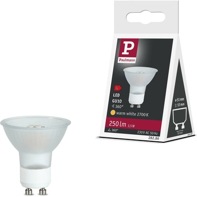Paulmann žiarovka LED GU10 Maxiflood 3,5W, 2700K