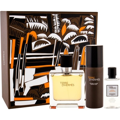 Hermés Terre D Hermés EDP 75 ml + 40 ml voda po holení + 50 ml pena na darčeková sada