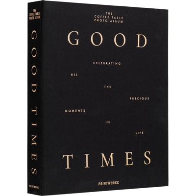 Fotoalbum GOOD TIMES, černá, Printworks