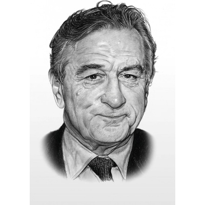 Robert De Niro - reprodukce kresby