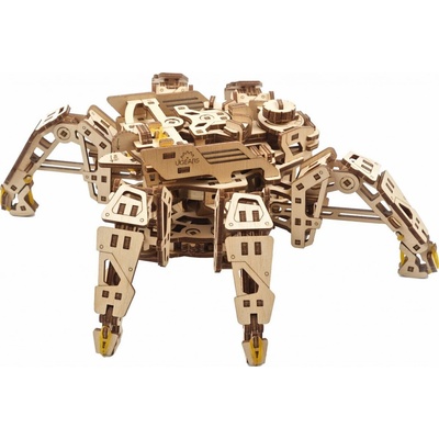 Ugears 3D mechanické puzzle Hexapod Explorer 388 ks